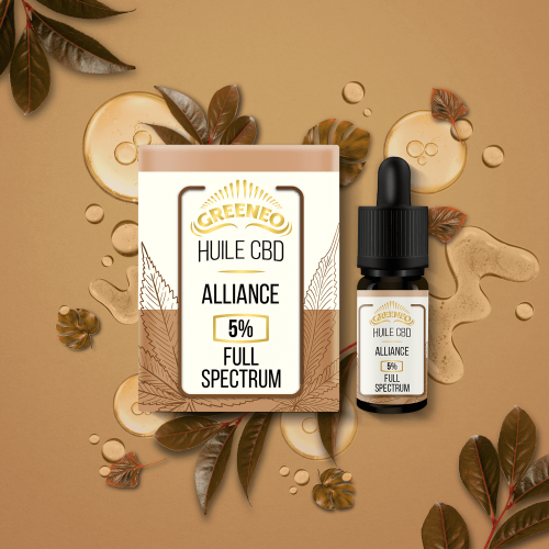 Huile Full Spectrum : Alliance - Boîte de 6 - Fleur CBD - Le Petit Chanvrier