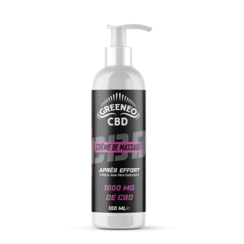 ACTIVE GREENEO CBD Crème de Massage Cosmétique ACTIVE GREENEO CBD Crème de Massage Cosmétique