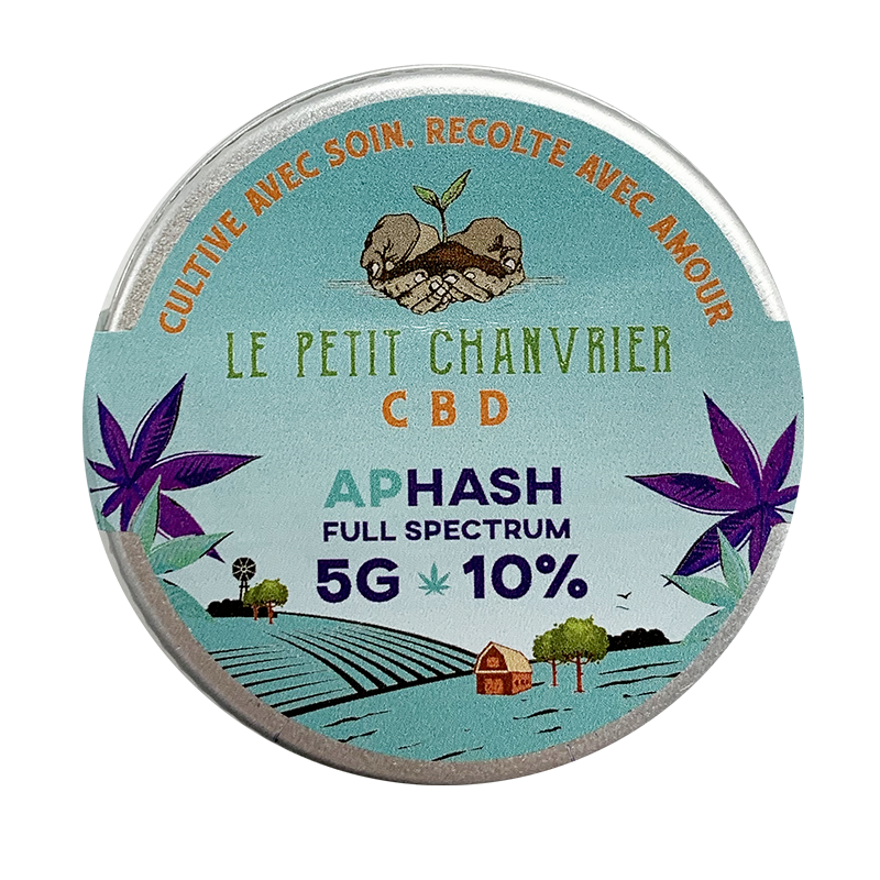 Aphash CBD Solide 10% - Fleur CBD - Le Petit Chanvrier